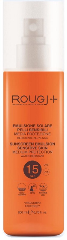 ROUGJ SOLARE SPF15 PELLI SENSIBILI 200 ML - Farmacia Del Monaco