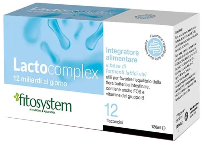 LACTOCOMPLEX 12 FLACONCINI - Farmacia Del Monaco