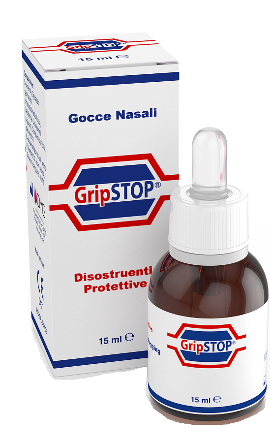 GOCCE NASALI GRIP STOP 15 ML - Farmacia Del Monaco