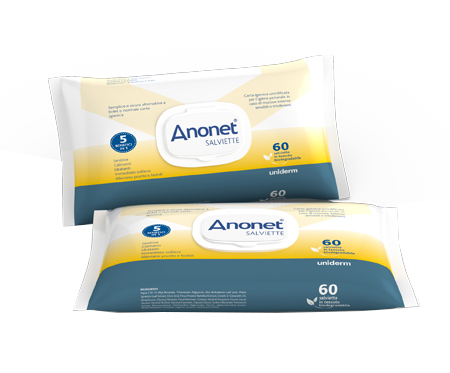 ANONET SALVIETTE 60 PEZZI - Farmacia Del Monaco