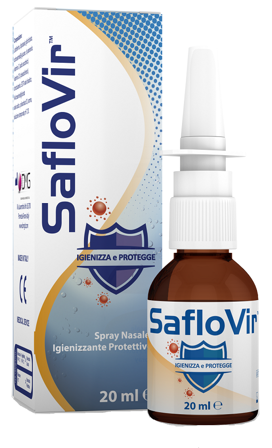 SAFLOVIR SPRAY NASALE IGIENIZZANTE PROTETTIVO 20 ML - Farmacia Del Monaco