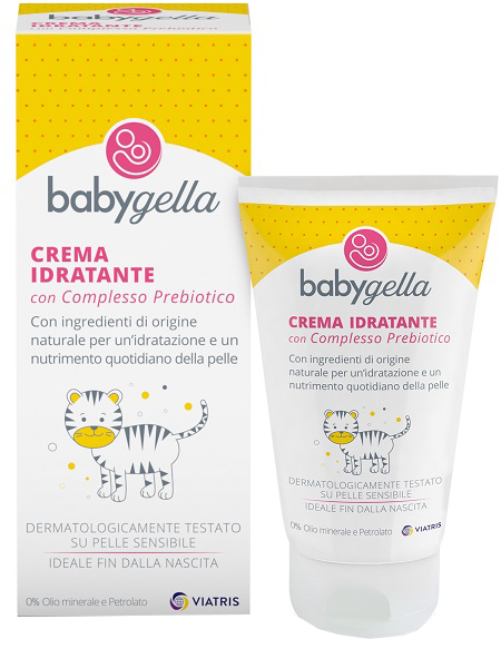 BABYGELLA PREBIOTIC CREMA IDRATANTE CORPO 100 ML - Farmacia Del Monaco