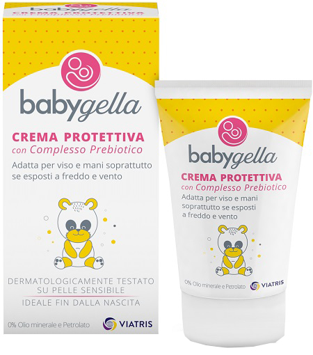 BABYGELLA PREBIOTIC CREMA PROTETTIVA VISO E MANI 50 ML - Farmacia Del Monaco