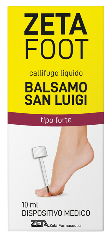 ZETAFOOT CALLIFUGO LIQUIDO BALSAMO SAN LUIGI 10 ML - Farmacia Del Monaco