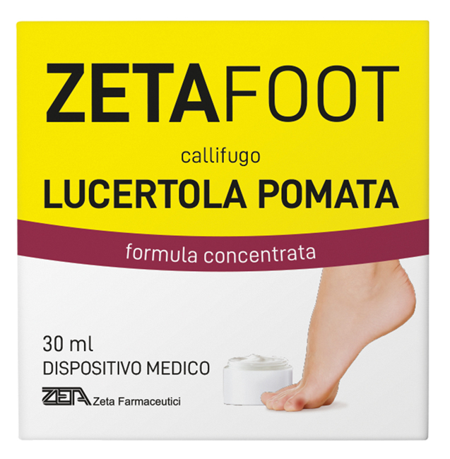 ZETAFOOT CALLIFUGO LUCERTOLA POMATA 30 ML - Farmacia Del Monaco