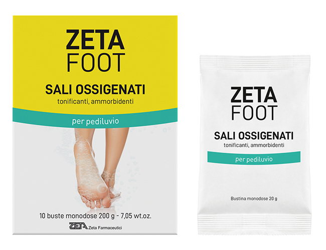ZETAFOOT SALI OSSIGENATI 10X20 G - Farmacia Del Monaco