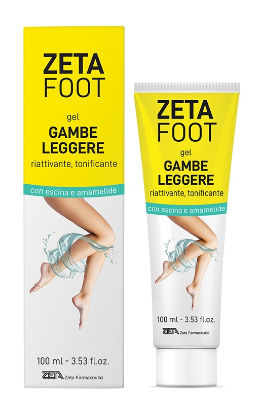ZETAFOOT GEL GAMBE LEGGERE 100 ML - Farmacia Del Monaco