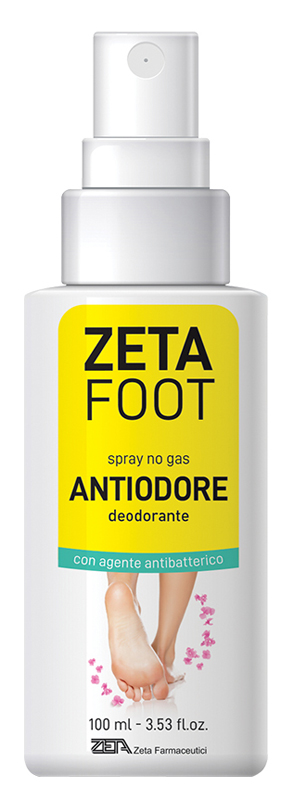 ZETAFOOT SPRAY ANTIODORE 100 ML - Farmacia Del Monaco