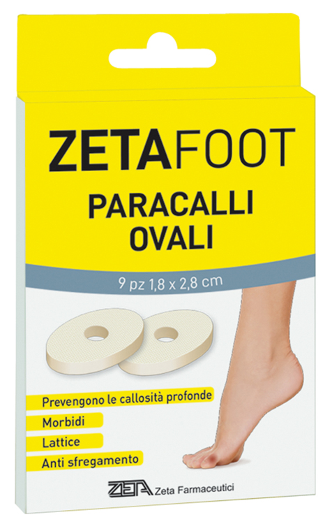 ZETAFOOT PARACALLO OVALE LATTICE 9 PEZZI - Farmacia Del Monaco