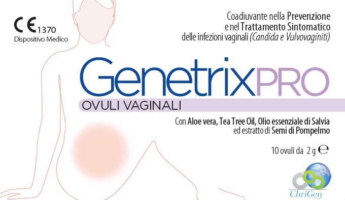 GENETRIX PRO 10 OVULI VAGINALI 2 G - Farmacia Del Monaco