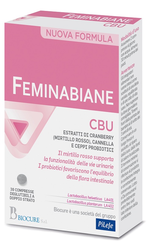 FEMINABIANE CBU 30 COMPRESSE - Farmacia Del Monaco
