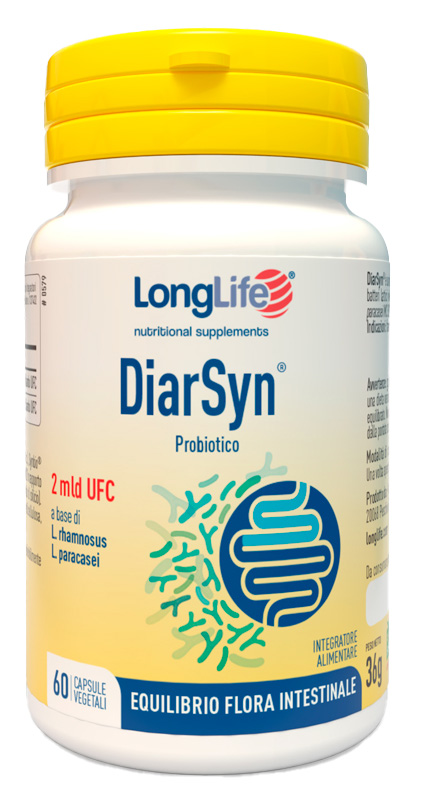 LONGLIFE DIARSYN 60 CAPSULE VEGETALI - Farmacia Del Monaco
