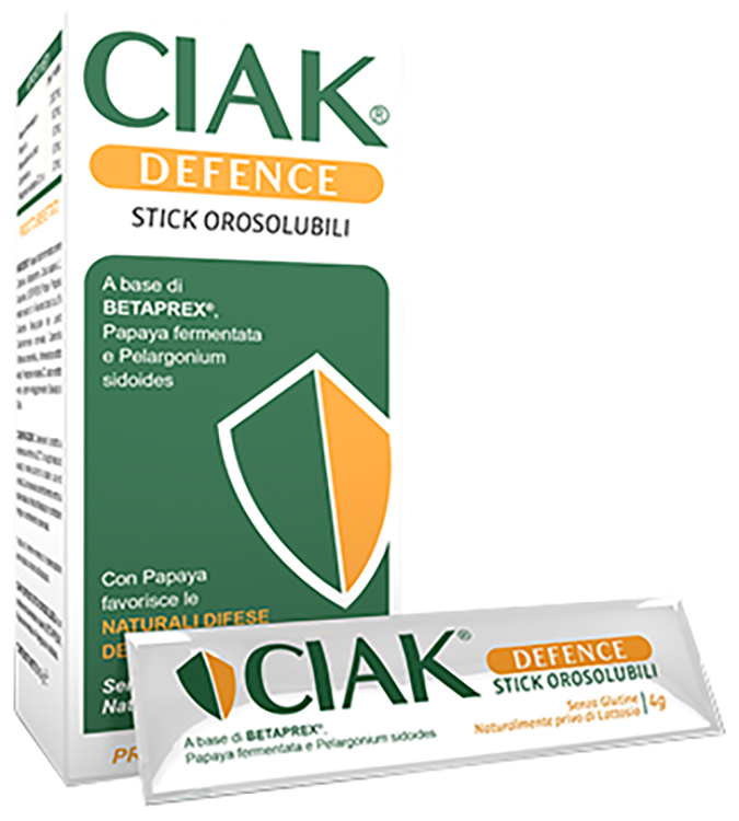 CIAK DEFENCE 15 STICK OROSOLUBILI - Farmacia Del Monaco