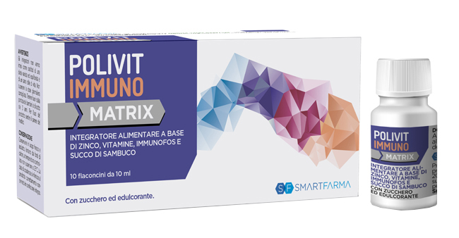 POLIVIT IMMUNO MATRIX 10 FLACONCINI DA 10 ML - Farmacia Del Monaco