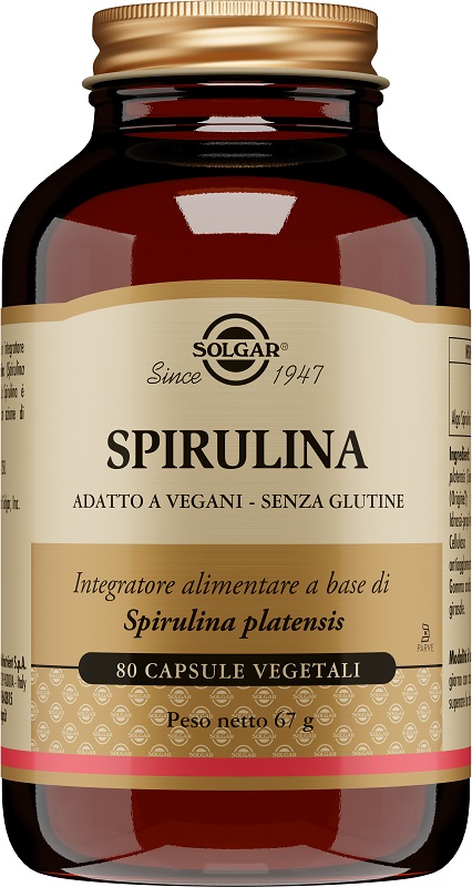 SPIRULINA 80 CAPSULE VEG - Farmacia Del Monaco