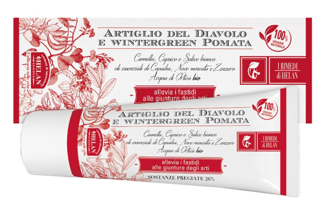 I RIMEDI DI HELAN ARTIGLIO DIAVOLO WINTERGREEN POMATA 75 ML - Farmacia Del Monaco