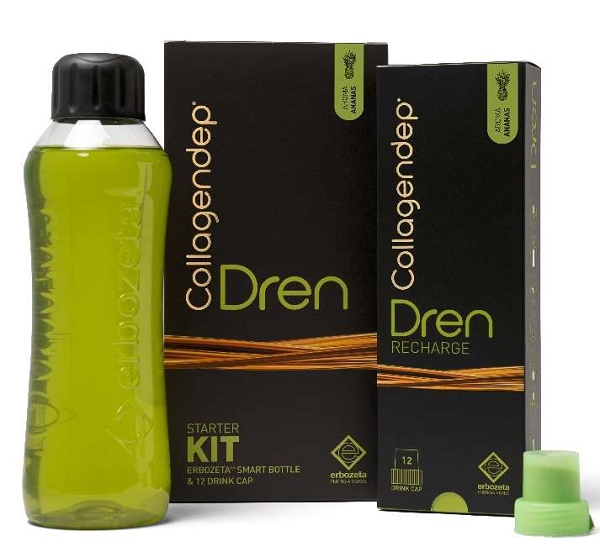 COLLAGENDEP DREN STARTER KIT 12 DRINK CAP + SMART BOTTLE - Farmacia Del Monaco