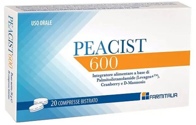 PEACIST 600 20 COMPRESSE - Farmacia Del Monaco