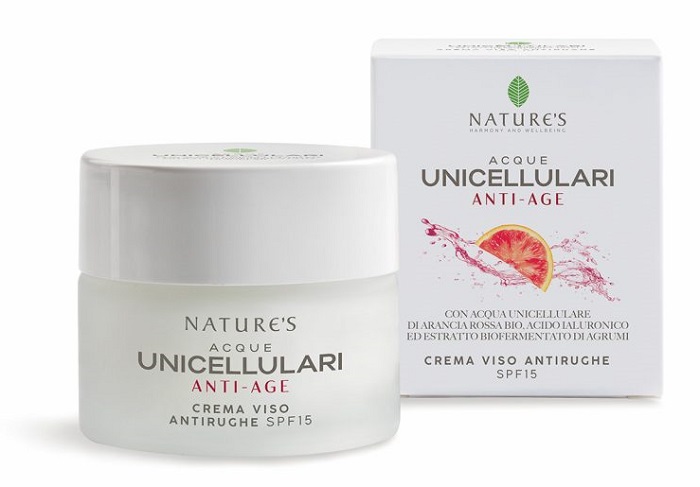 NATURE'S ACQUE UNICELLULARI CREMA VISO ANTIRUGHE SPF15 50 ML - Farmacia Del Monaco