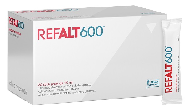 REFALT 600 20 STICK PACK X 15 ML - Farmacia Del Monaco