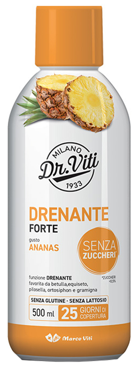 DRENANTE FORTE ANANAS 500 ML - Farmacia Del Monaco