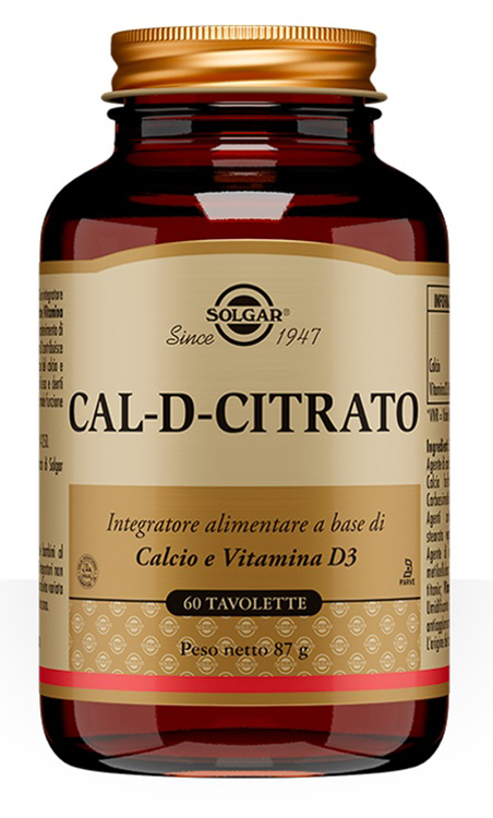 CAL D CITRATO 60 TAVOLETTE - Farmacia Del Monaco