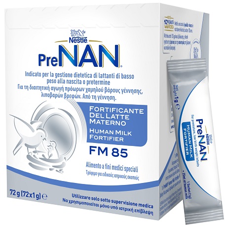 PRENAN FORTIFICANTE DEL LATTE MATERNO FM85 72 BUSTINE X 1 G - Farmacia Del Monaco