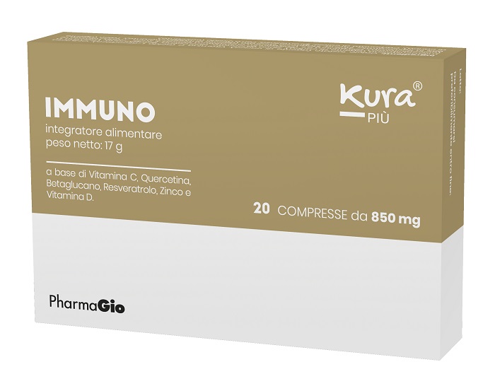 KURA PIU' IMMUNO 20 COMPRESSE - Farmacia Del Monaco