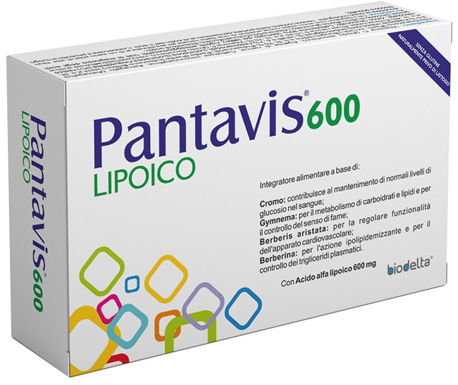 PANTAVIS 600 LIPOICO 30 COMPRESSE - Farmacia Del Monaco