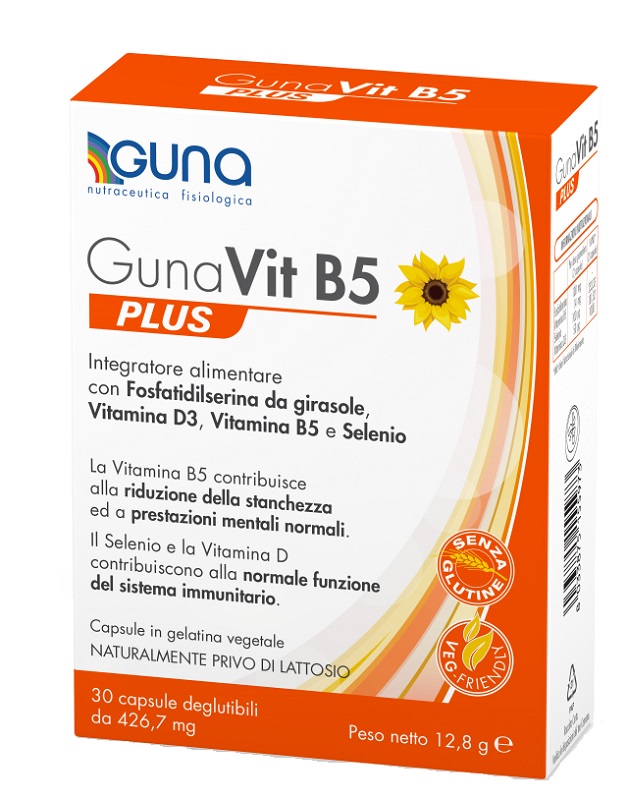 GUNAVIT B5 PLUS 30 CAPSULE - Farmacia Del Monaco