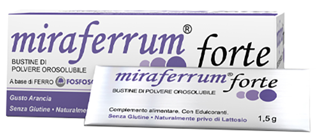 MIRAFERRUM FORTE 20 BUSTINE DA 1,5 G - Farmacia Del Monaco