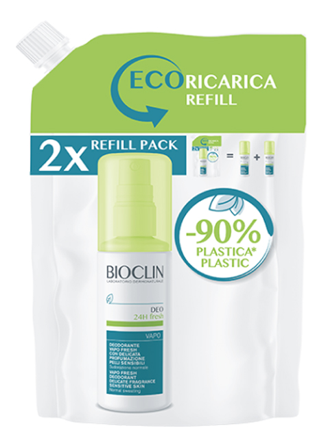 BIOCLIN DEO 24H FRESH VAPO RICARICA 200 ML - Farmacia Del Monaco