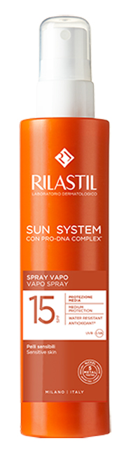RILASTIL SUN SYSTEM SPRAY VAPO SPF15 200 ML - Farmacia Del Monaco