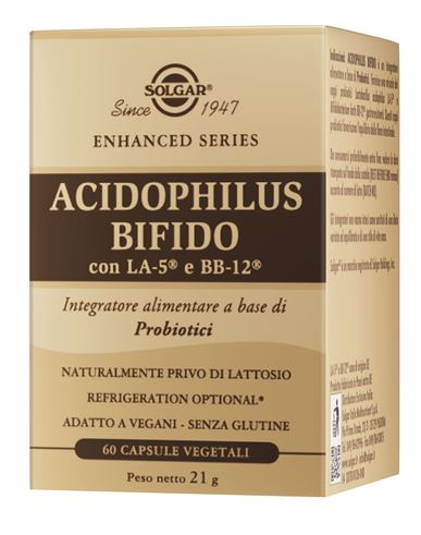 ACIDOPHILUS BIFIDO 60 CAPSULE VEGETALI - Farmacia Del Monaco