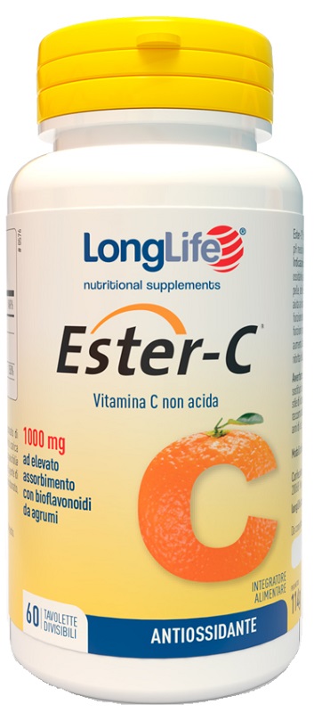 LONGLIFE ESTER C 1000MG 60 TAVOLETTE - Farmacia Del Monaco