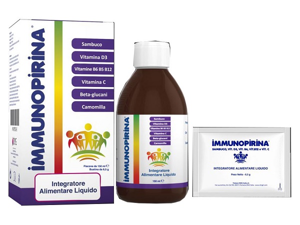 IMMUNOPIRINA 150 ML + BUSTINA DA 6,5 G - Farmacia Del Monaco