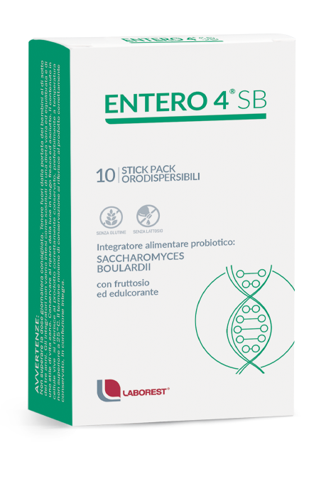 ENTERO 4 SB 10 STICK - Farmacia Del Monaco