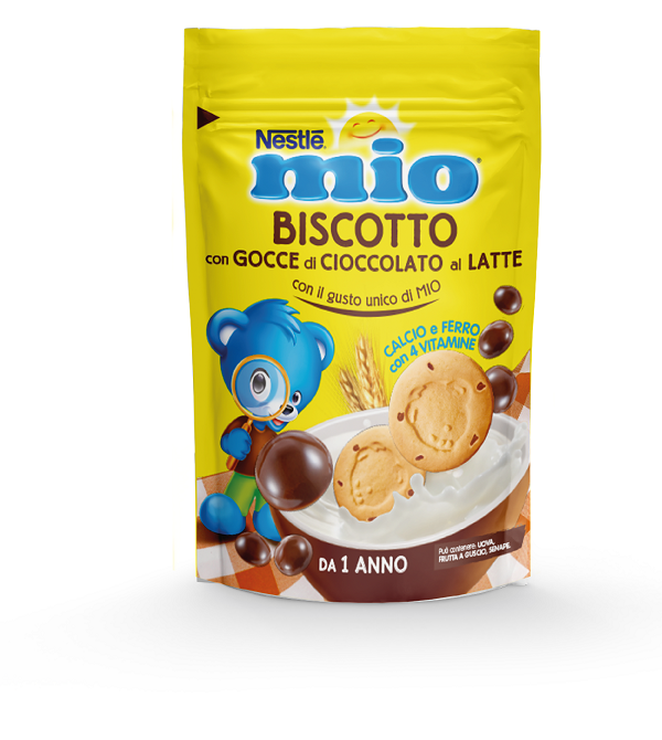 MIO BISCOTTO GOCCE CIOCCOLATO AL LATTE 150 G - Farmacia Del Monaco