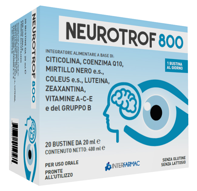 NEUROTROF 800 20 BUSTINE 20 ML - Farmacia Del Monaco