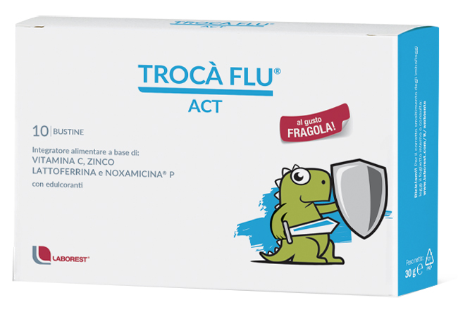 TROCA' FLU ACT 10 BUSTINE - Farmacia Del Monaco