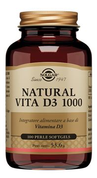 NATURAL VITA D3 1000 100 PERLE SOFTGEL - Farmacia Del Monaco