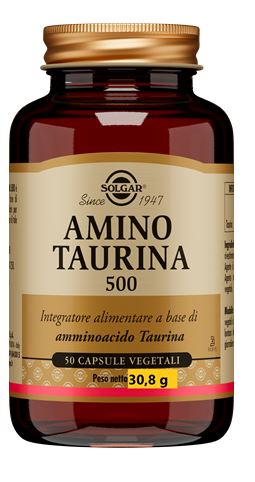 AMINO TAURINA 500 50 CAPSULE VEGETALI - Farmacia Del Monaco