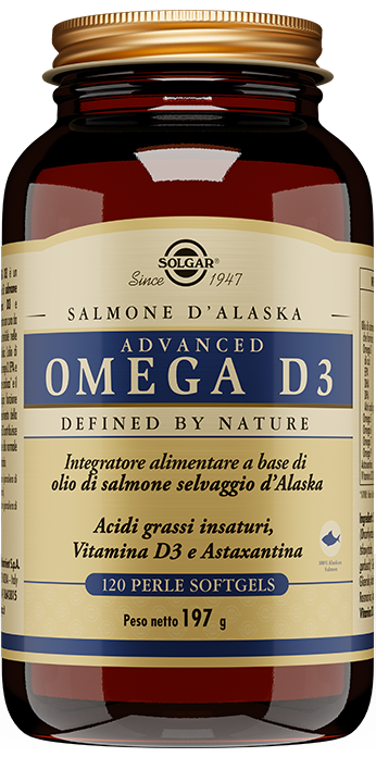ADVANCED OMEGA D3 120 PERLE SOFTGEL - Farmacia Del Monaco