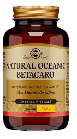 NATURAL OCEANIC BETACARO 60 PERLE - Farmacia Del Monaco