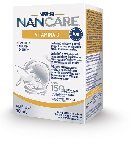 NANCARE VITAMINA D GOCCE 10 ML - Farmacia Del Monaco