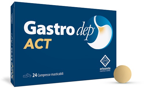 GASTRODEP ACT 24 COMPRESSE MASTICABILI - Farmacia Del Monaco