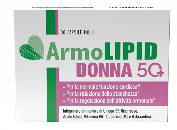 ARMOLIPID DONNA 50+ 30 CAPSULE MOLLI - Farmacia Del Monaco
