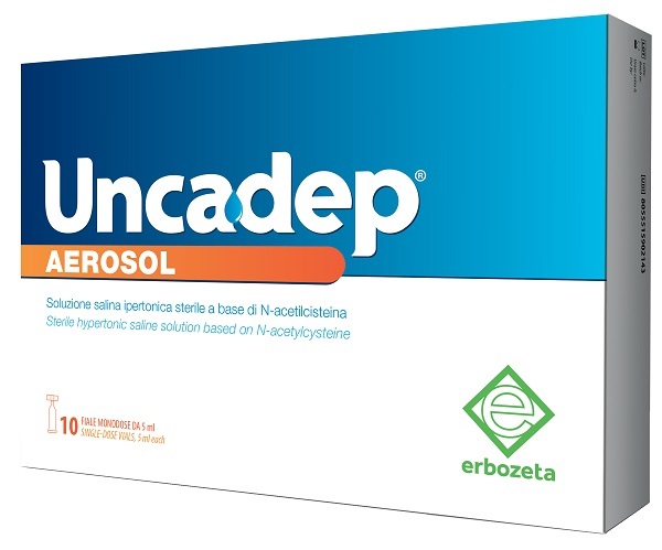 UNCADEP AEROSOL 10 FIALE MONODOSE DA 5 ML - Farmacia Del Monaco