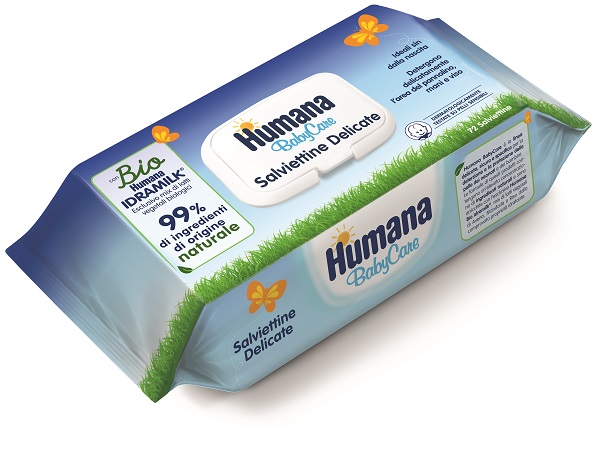 HUMANA BABY CARE SALVIETTE 72 PEZZI - Farmacia Del Monaco