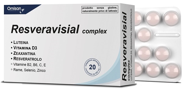 RESVERAVISIAL COMPLEX 20 COMPRESSE - Farmacia Del Monaco